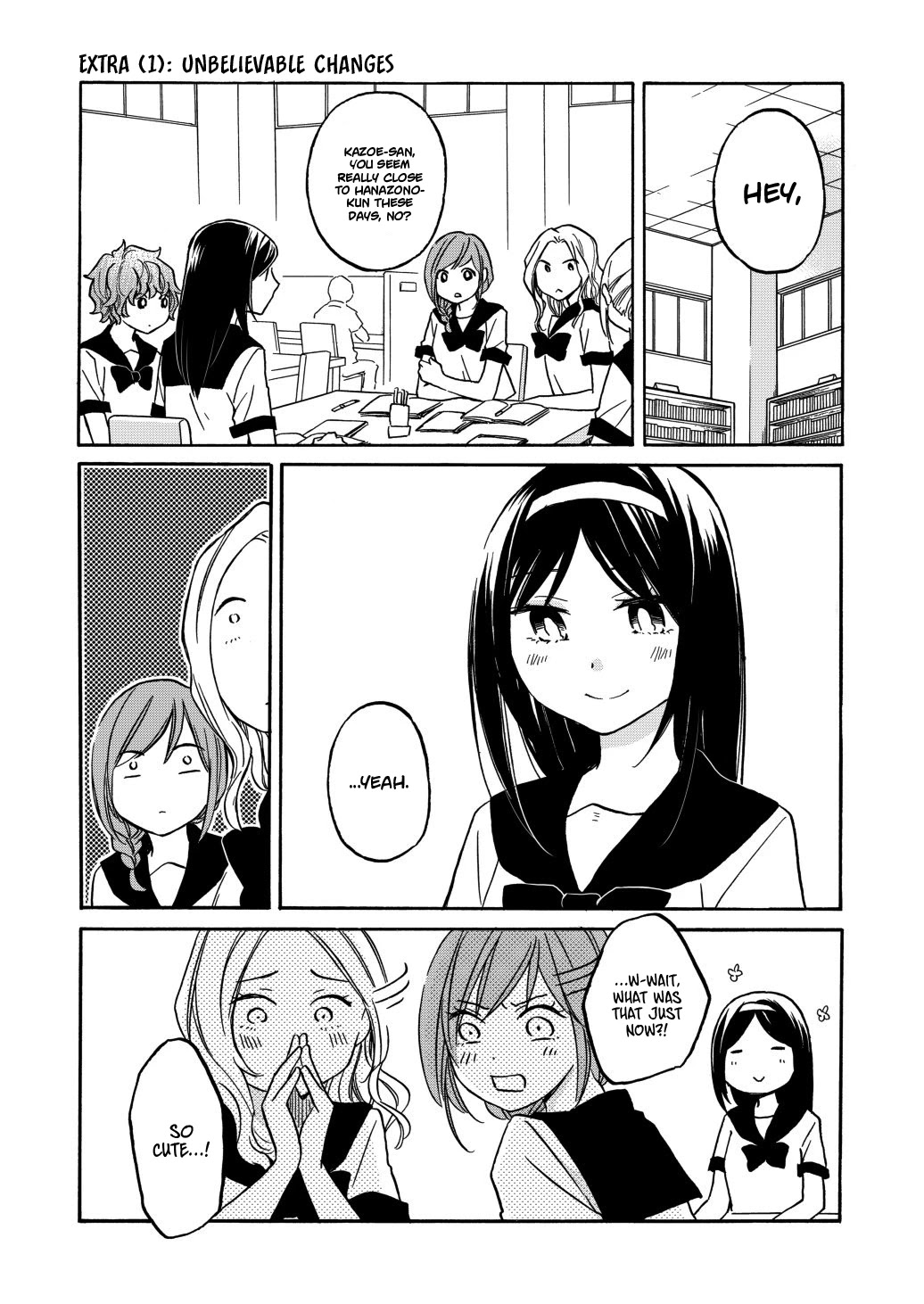 Hanazono And Kazoe's Bizzare After School Rendezvous Chapter 29 #1