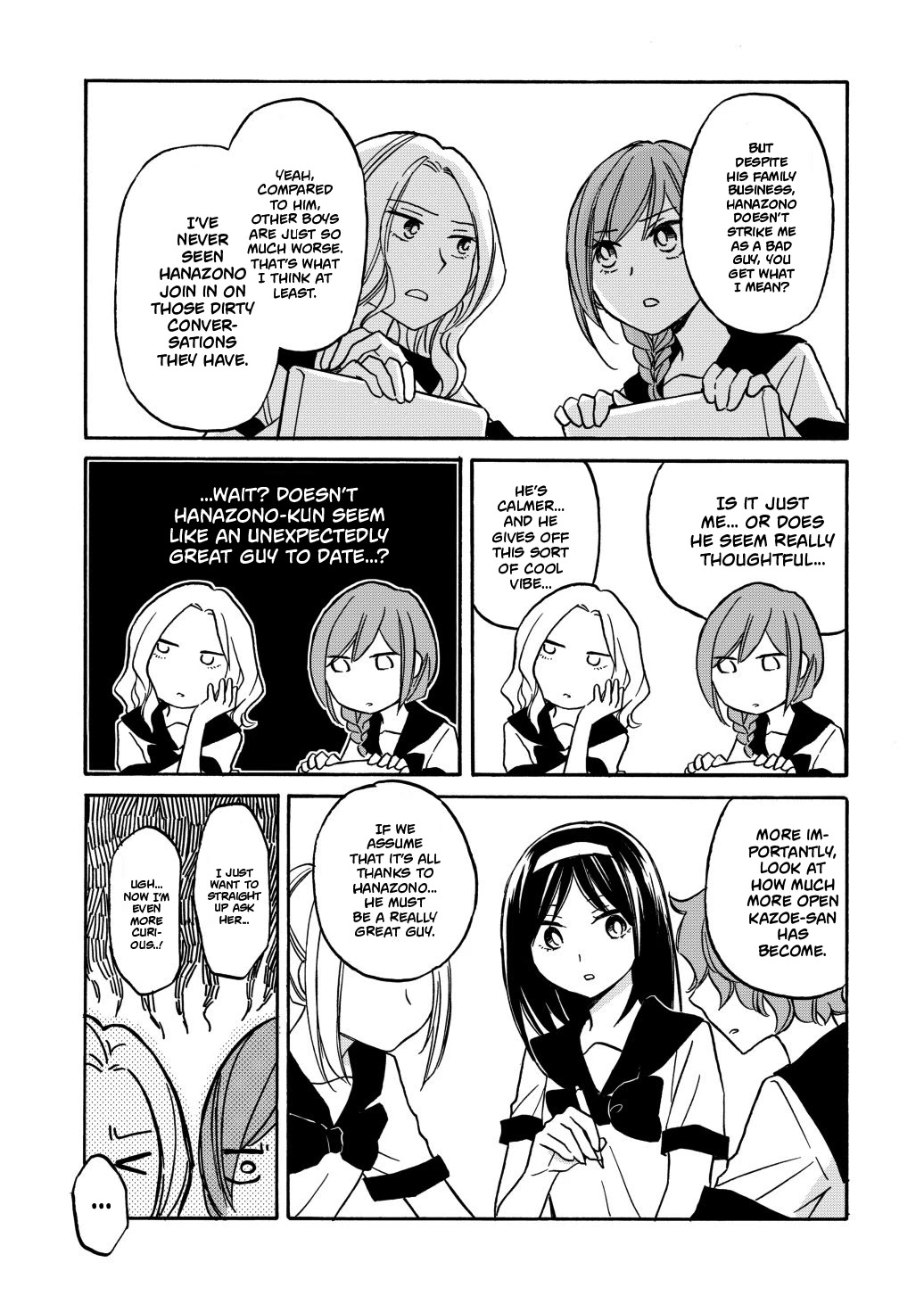 Hanazono And Kazoe's Bizzare After School Rendezvous Chapter 29 #3