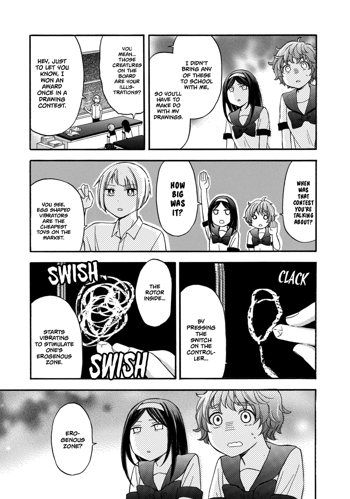 Hanazono And Kazoe's Bizzare After School Rendezvous Chapter 21 #9