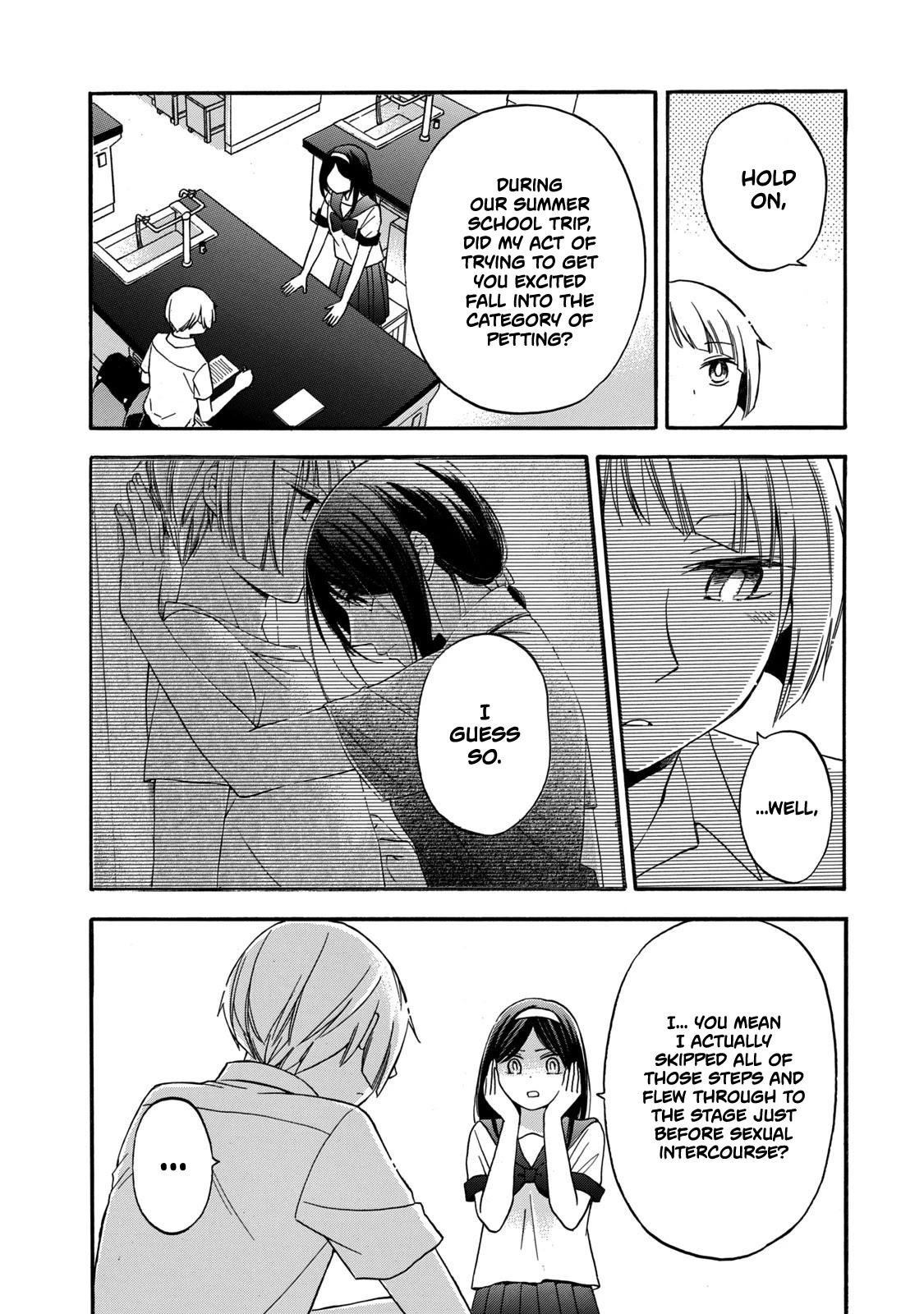 Hanazono And Kazoe's Bizzare After School Rendezvous Chapter 19 #10