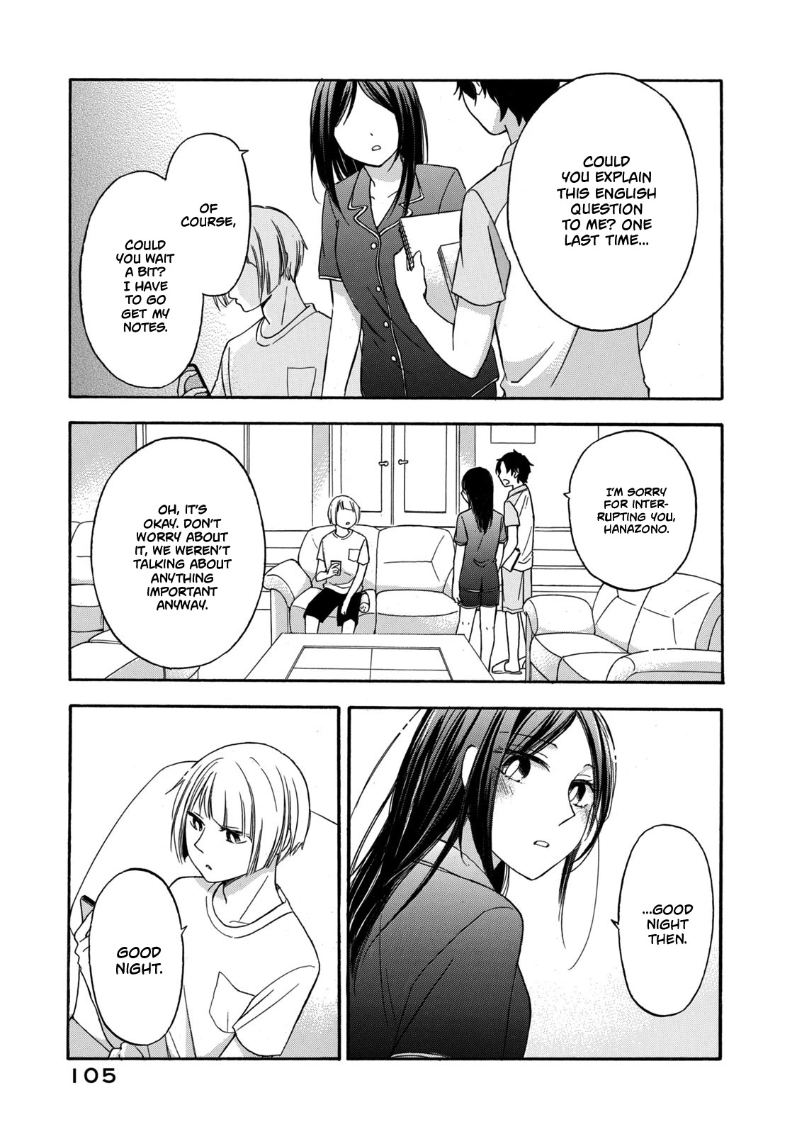 Hanazono And Kazoe's Bizzare After School Rendezvous Chapter 14 #12