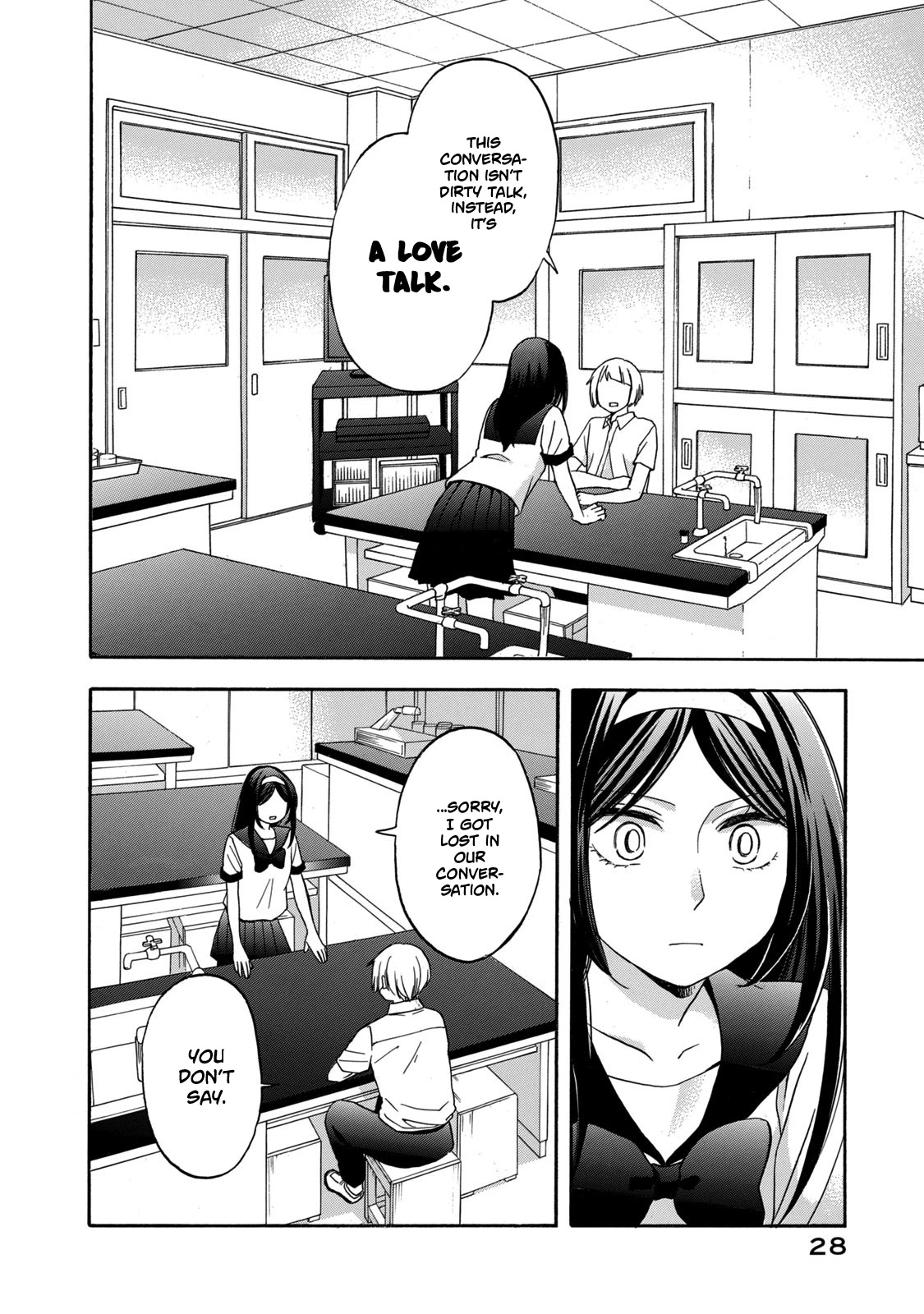 Hanazono And Kazoe's Bizzare After School Rendezvous Chapter 10 #8