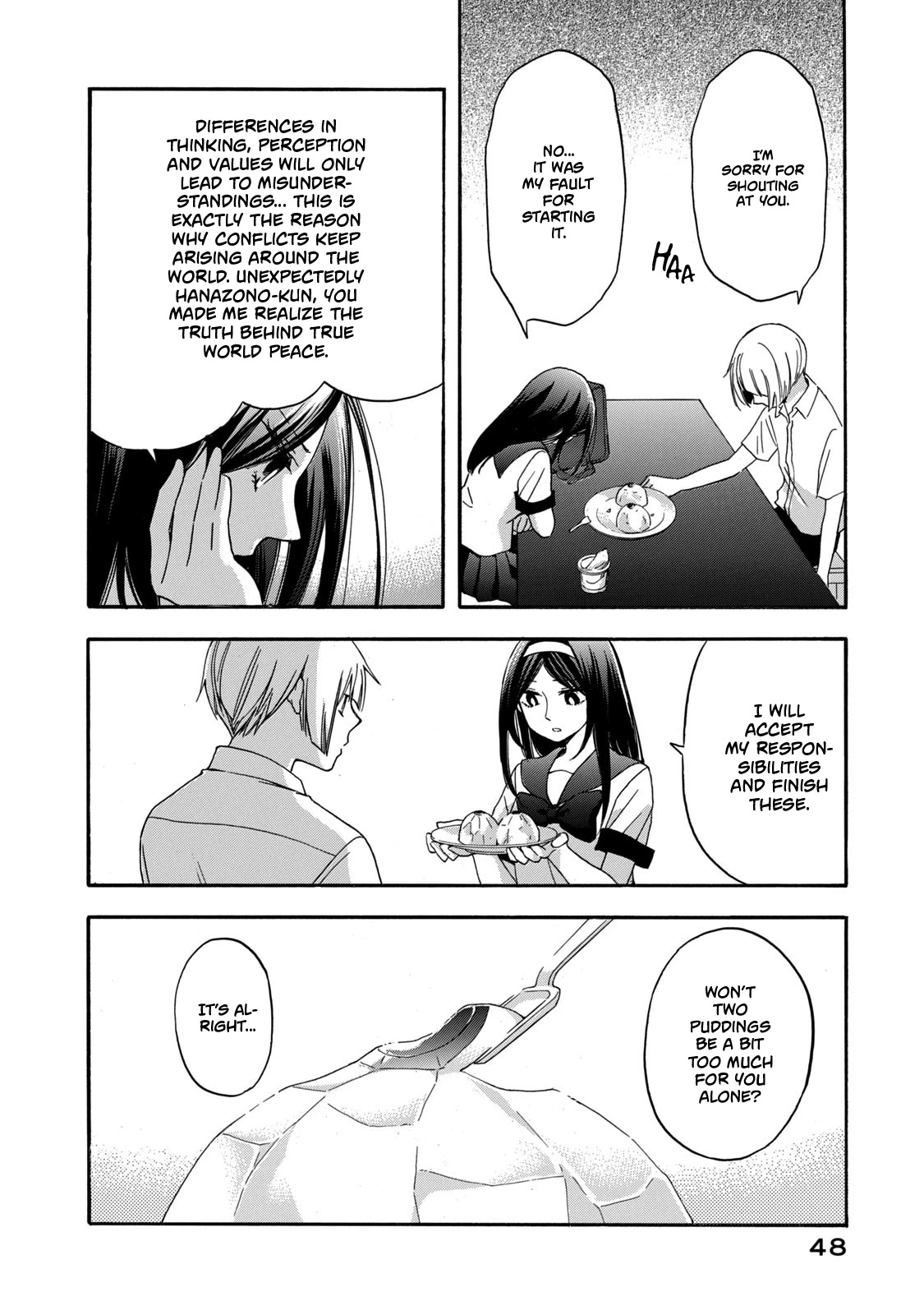 Hanazono And Kazoe's Bizzare After School Rendezvous Chapter 11 #12