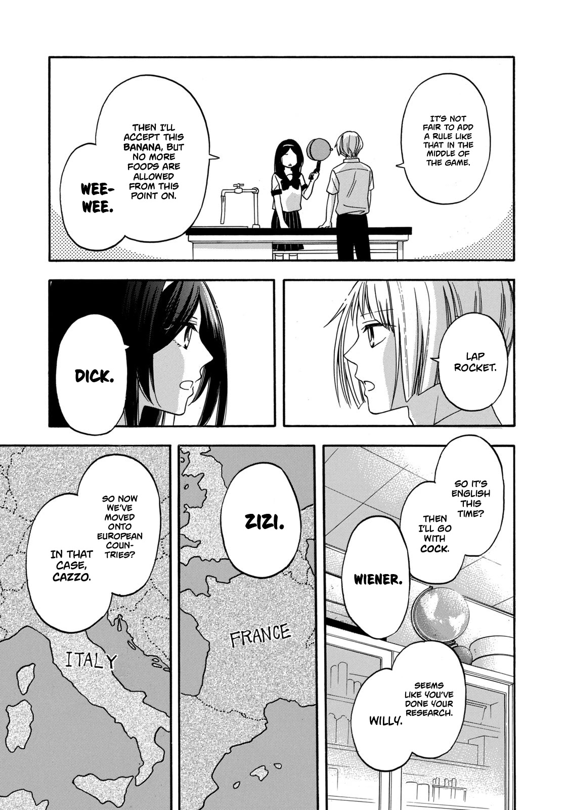 Hanazono And Kazoe's Bizzare After School Rendezvous Chapter 9 #9