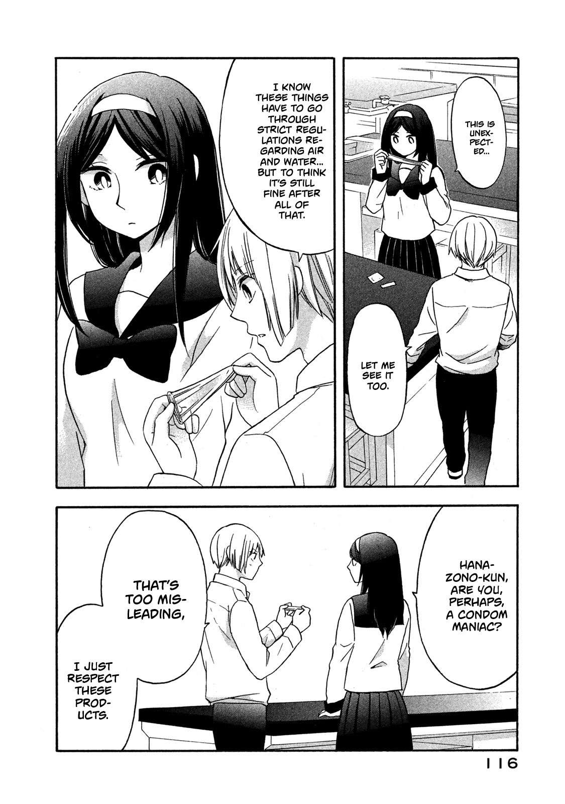 Hanazono And Kazoe's Bizzare After School Rendezvous Chapter 6 #14