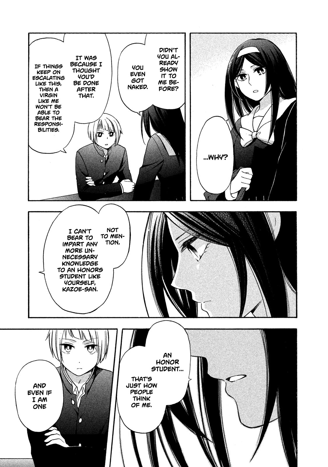 Hanazono And Kazoe's Bizzare After School Rendezvous Chapter 4 #15