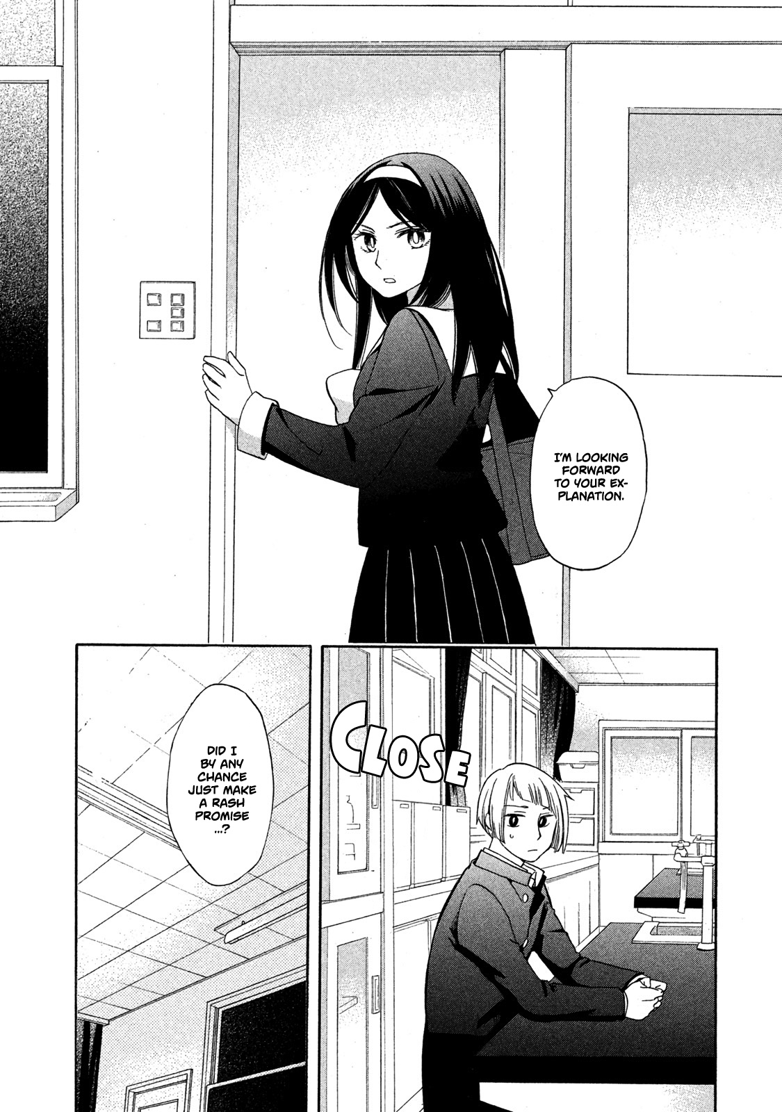 Hanazono And Kazoe's Bizzare After School Rendezvous Chapter 3 #16