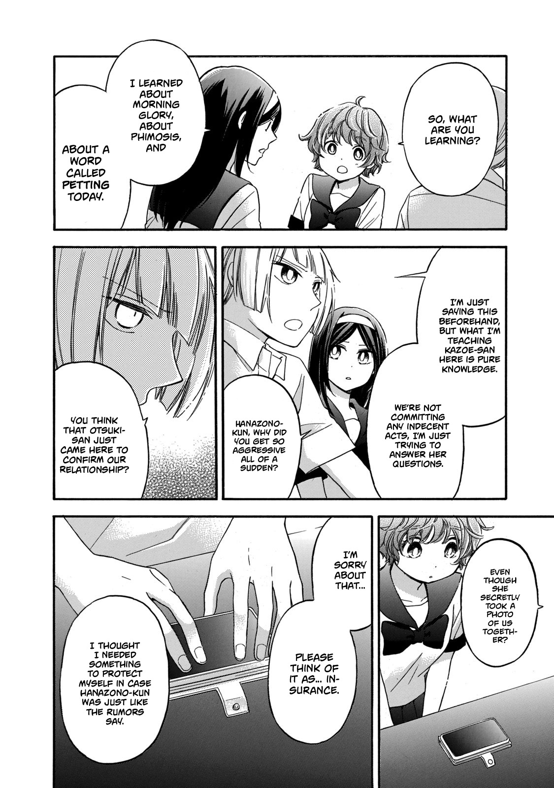 Hanazono-Kun To Kazoe-San No Fukakai Na Houkago Chapter 20 #8