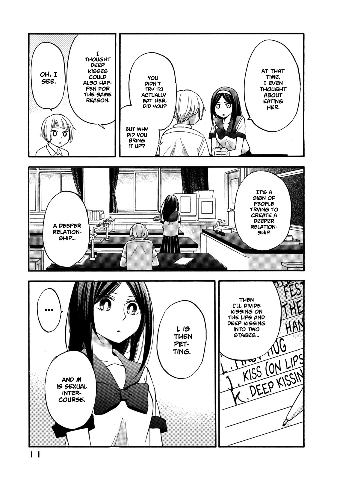 Hanazono-Kun To Kazoe-San No Fukakai Na Houkago Chapter 19 #9