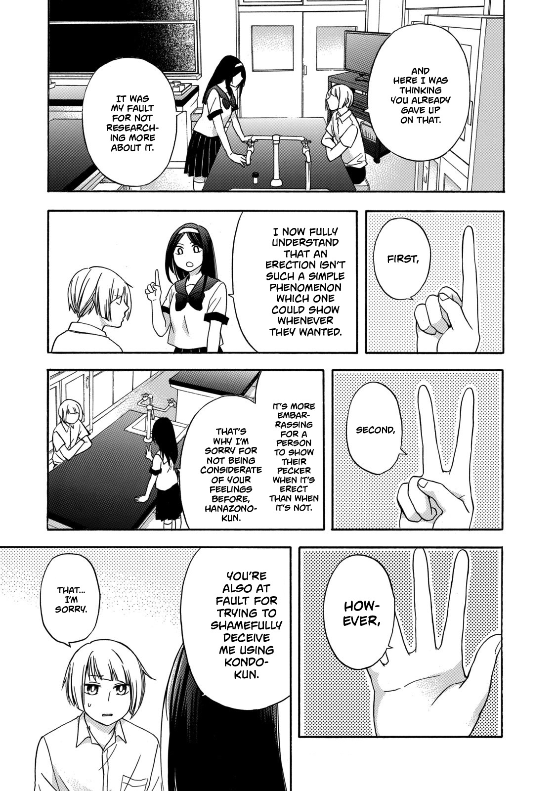 Hanazono-Kun To Kazoe-San No Fukakai Na Houkago Chapter 9 #3