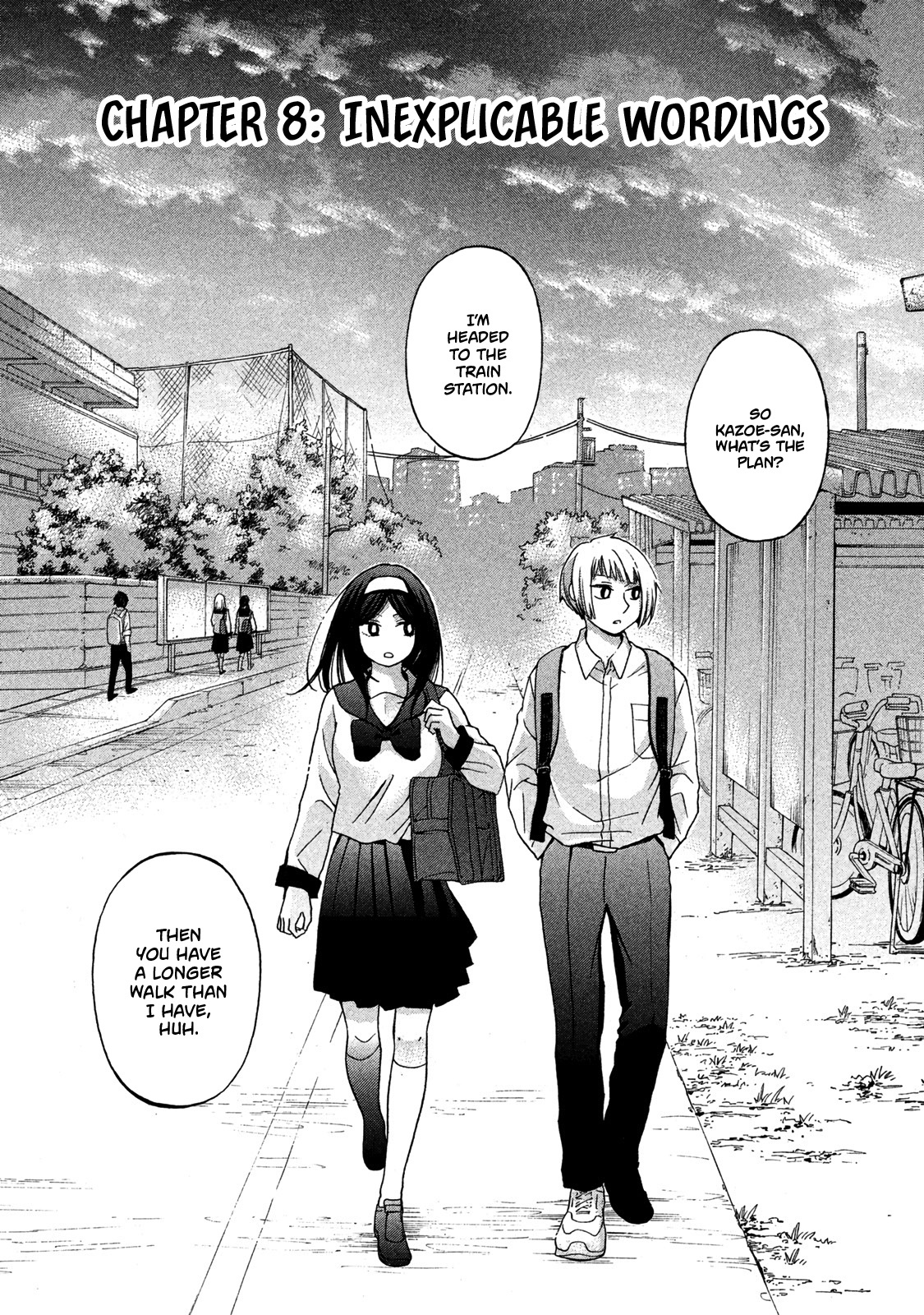 Hanazono-Kun To Kazoe-San No Fukakai Na Houkago Chapter 8 #1