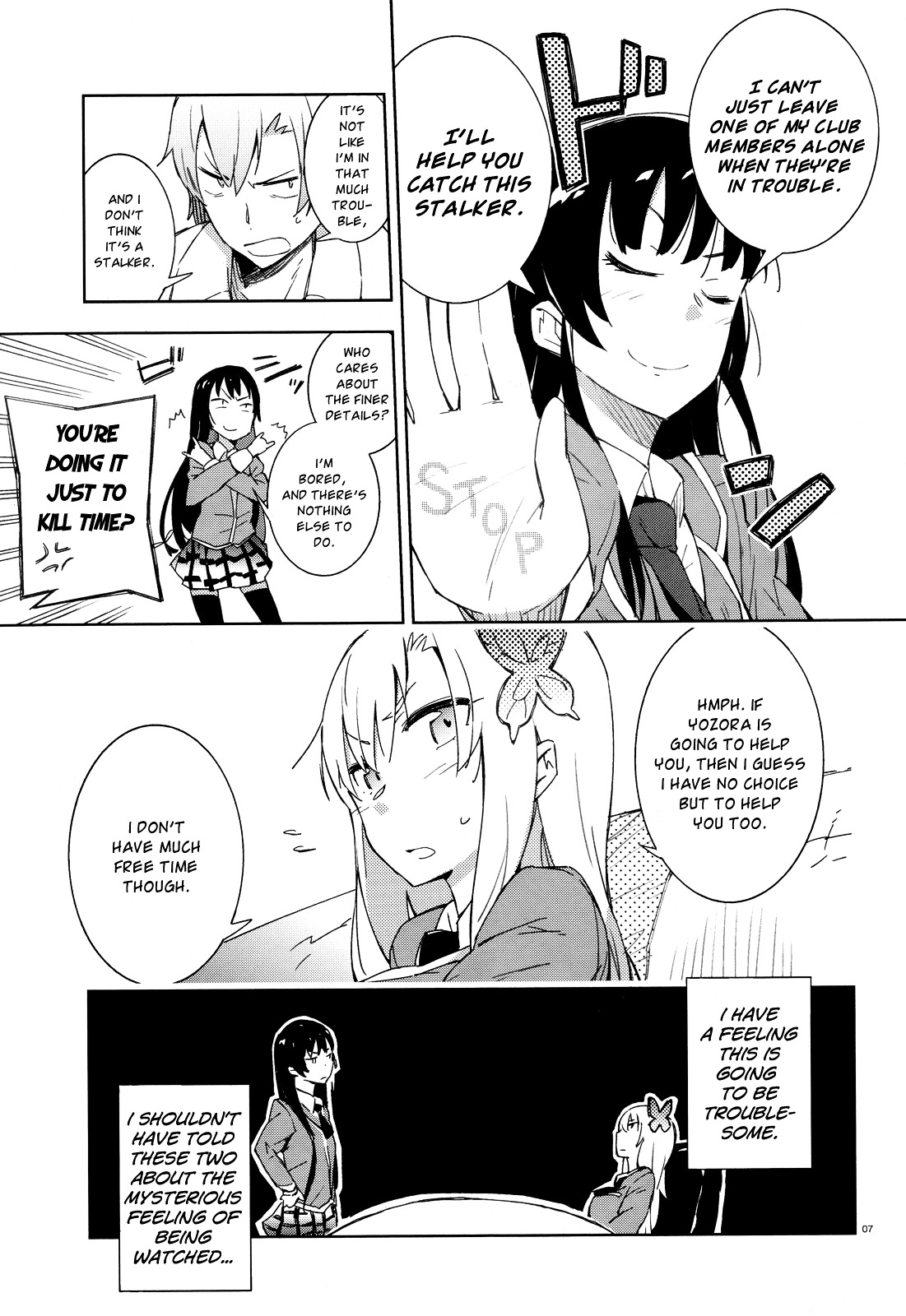 Boku Wa Tomodachi Ga Sukunai Plus Chapter 5 #7