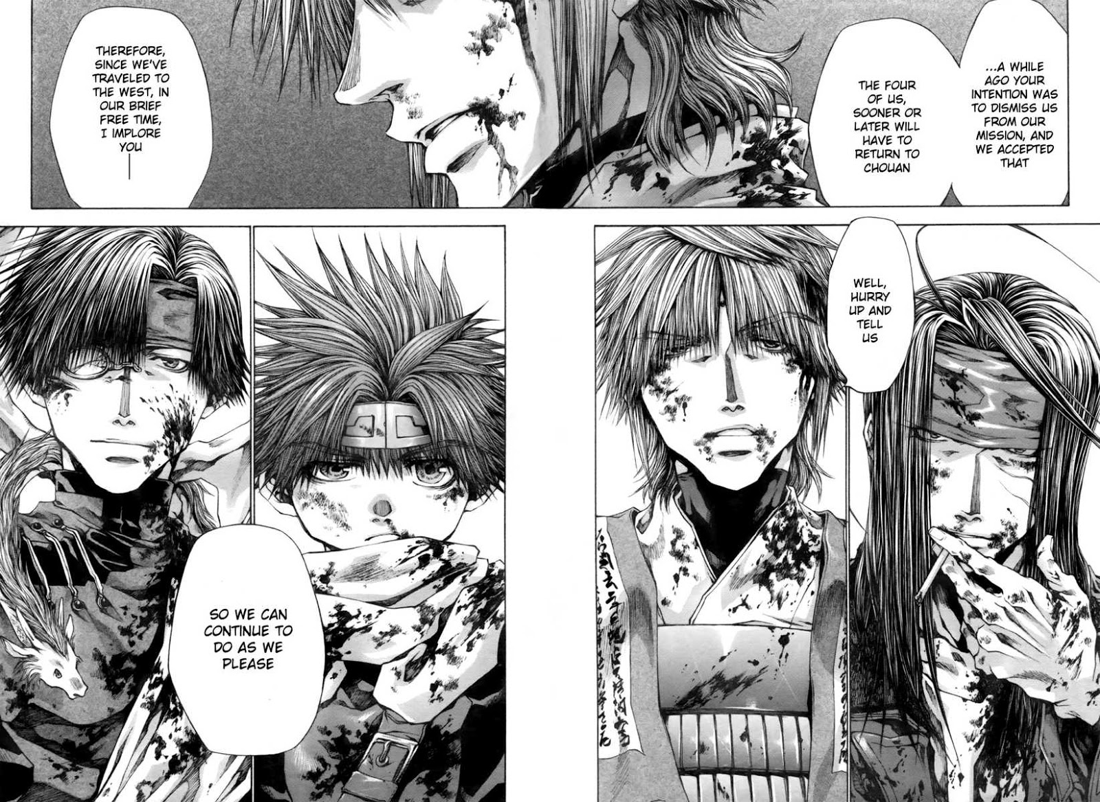 Saiyuki Reload Blast Chapter 21.4 #9