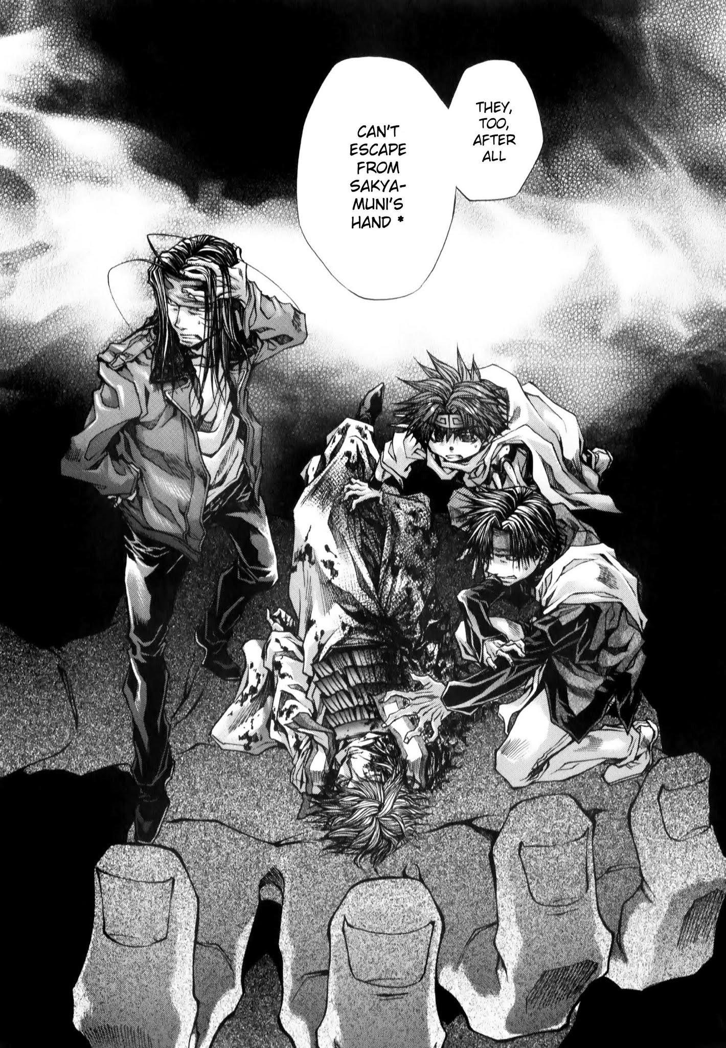 Saiyuki Reload Blast Chapter 10.2 #19