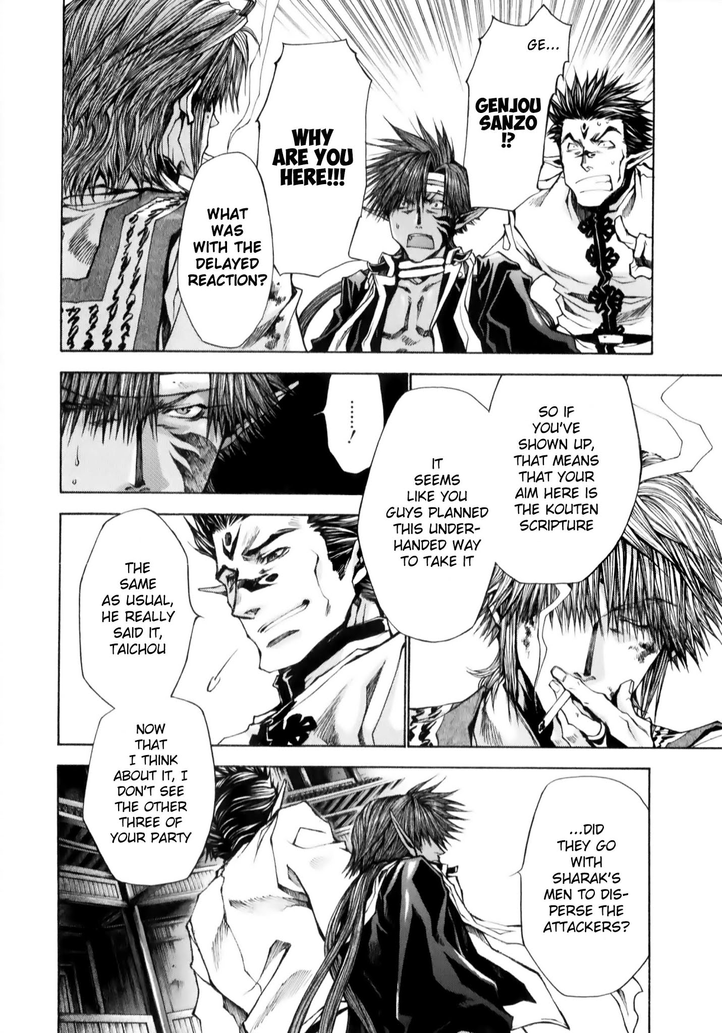 Saiyuki Reload Blast Chapter 9.1 #7