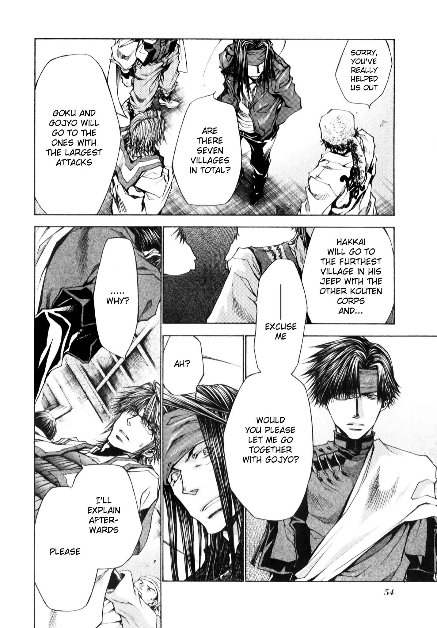 Saiyuki Reload Blast Chapter 8.1 #5