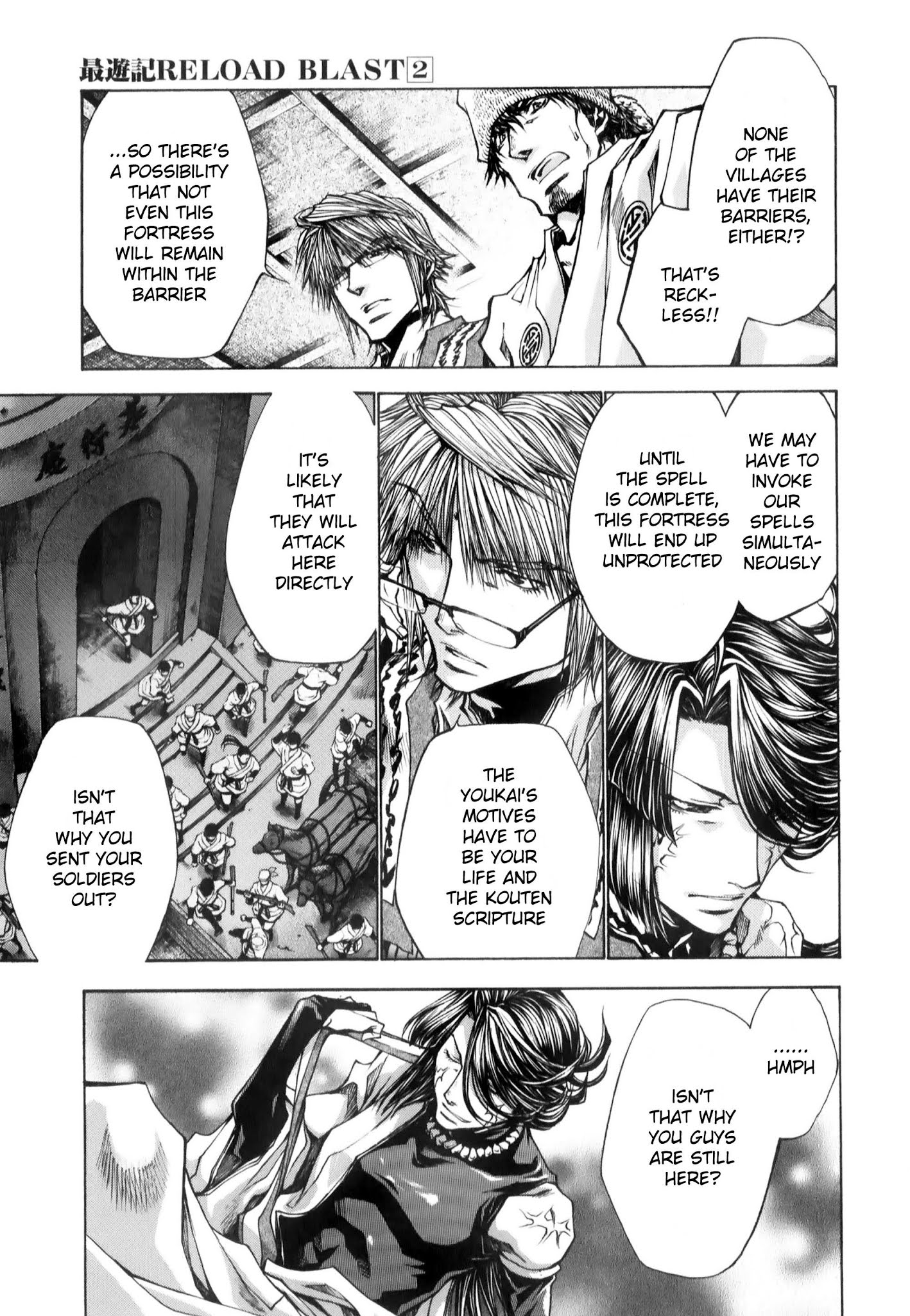 Saiyuki Reload Blast Chapter 8.1 #8