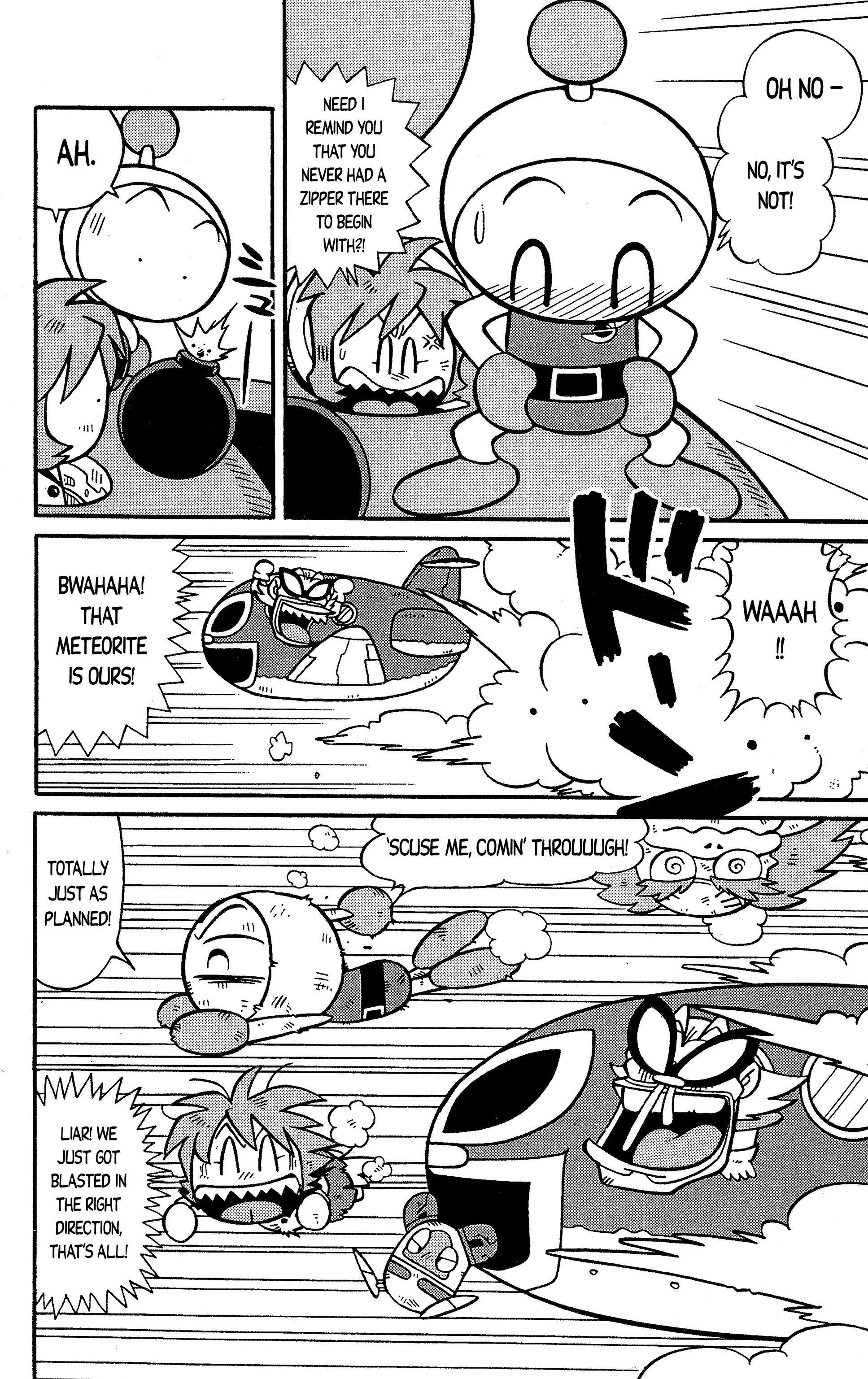 Go For It!! Bomberman Jetters Chapter 3 #4