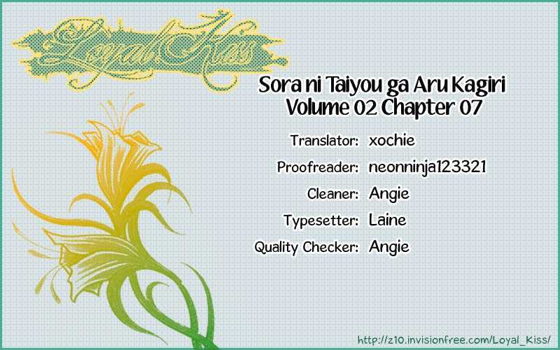 As Long As The Sun Shines In The Sky Chapter 7 #2