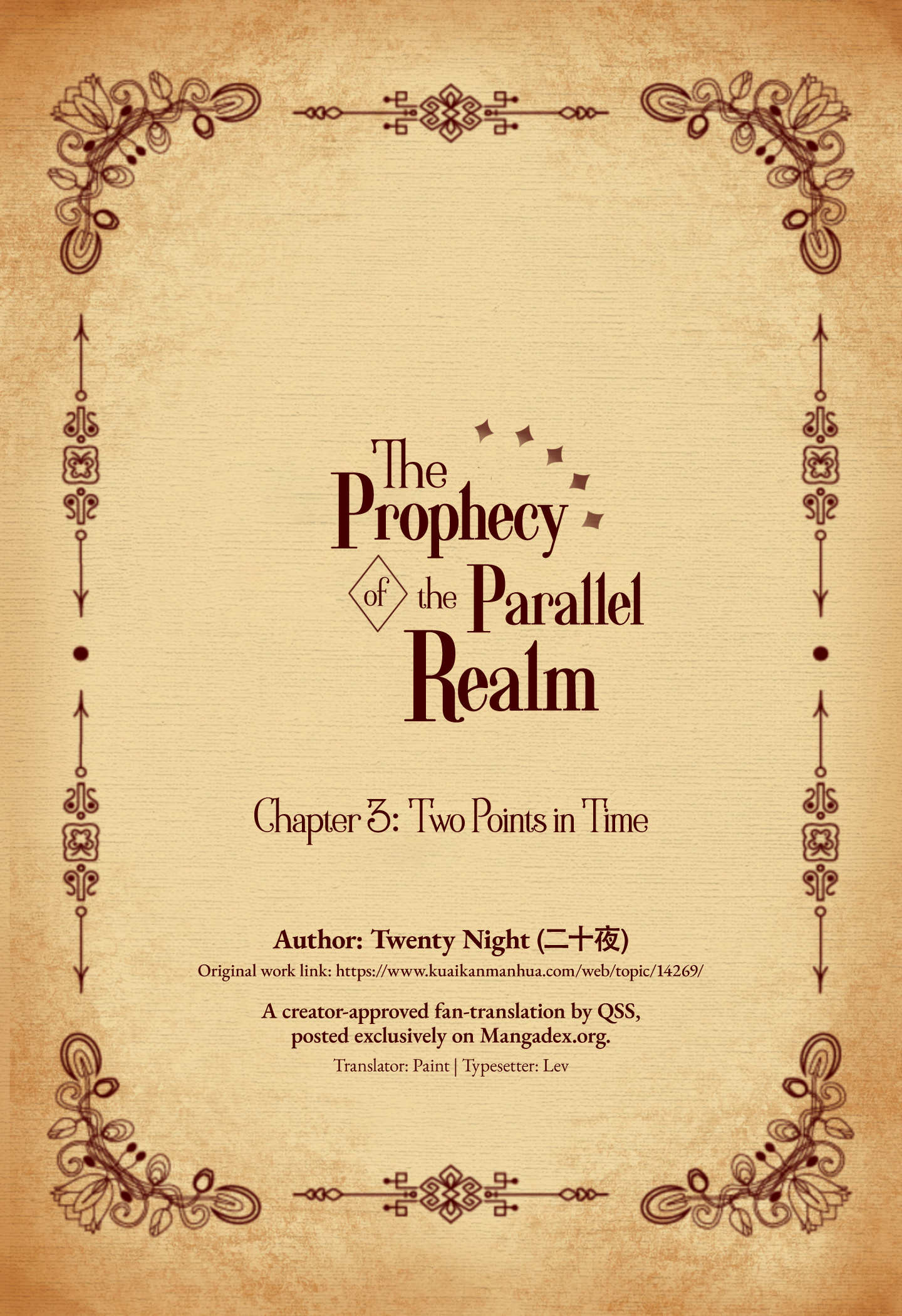The Prophecy Of The Parallel Realm Chapter 3 #2