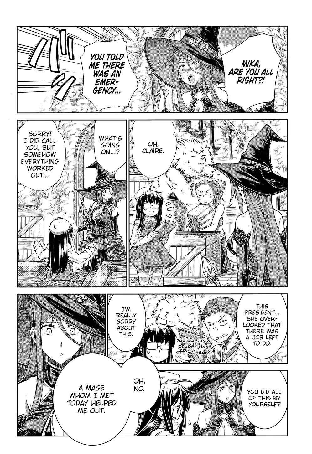 A Witch's Printing Office Chapter 11 #21