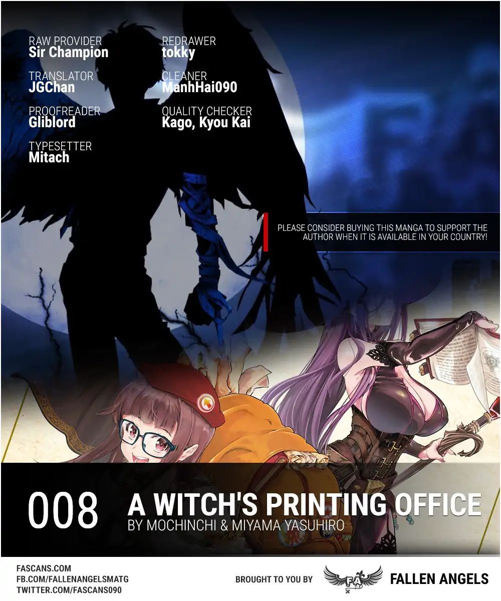 A Witch's Printing Office Chapter 8 #1