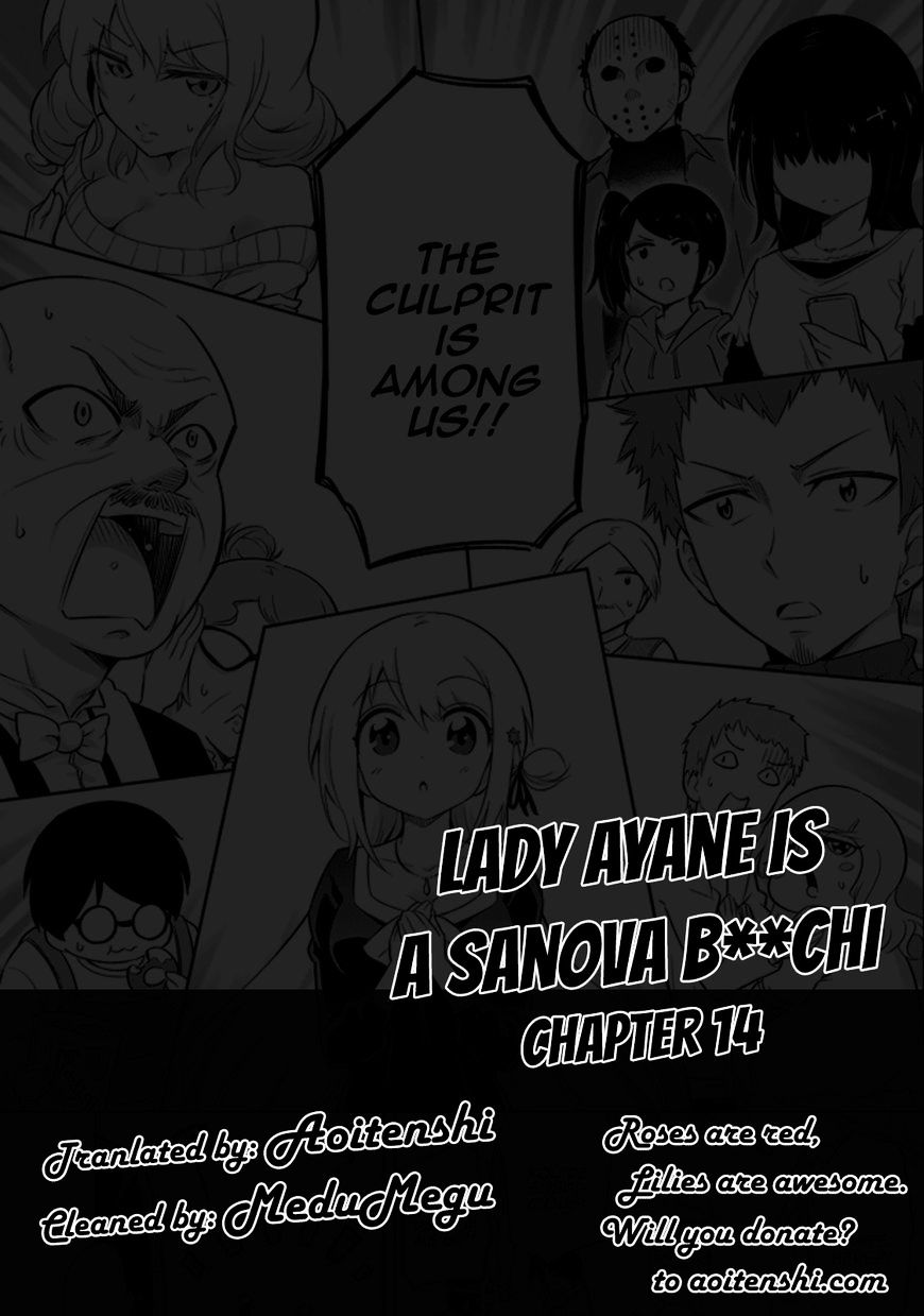 Ayane Oujou-Sama Wa Sanova B**ch Ni Araserareru Chapter 14 #19