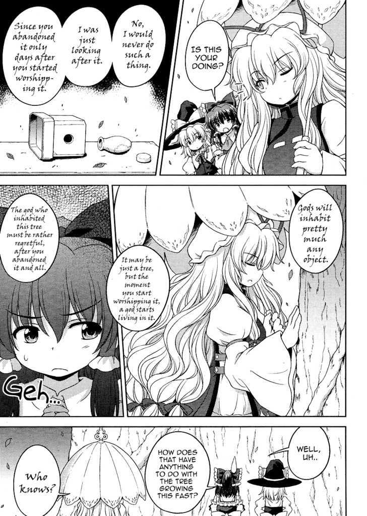 Touhou Sangetsusei: Strange And Bright Nature Deity Chapter 23 #9