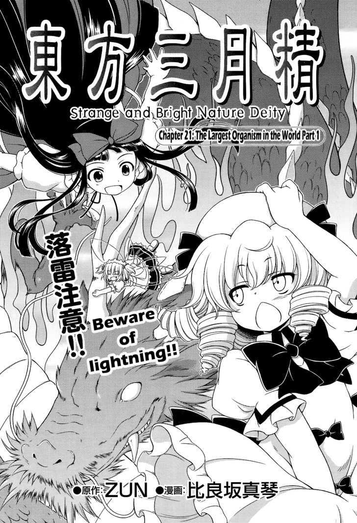 Touhou Sangetsusei: Strange And Bright Nature Deity Chapter 21 #1