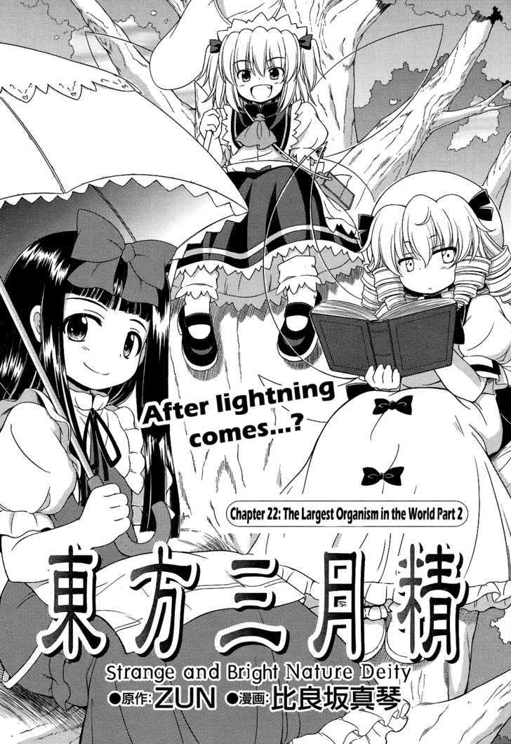 Touhou Sangetsusei: Strange And Bright Nature Deity Chapter 22 #1