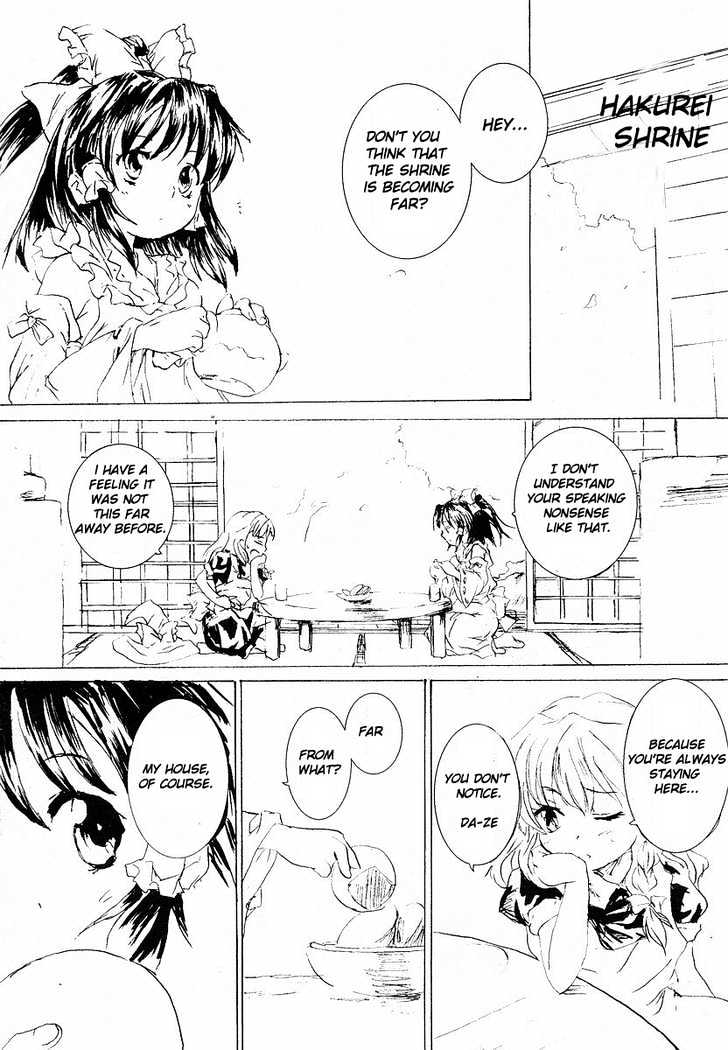 Touhou Sangetsusei: Strange And Bright Nature Deity Chapter 0 #3