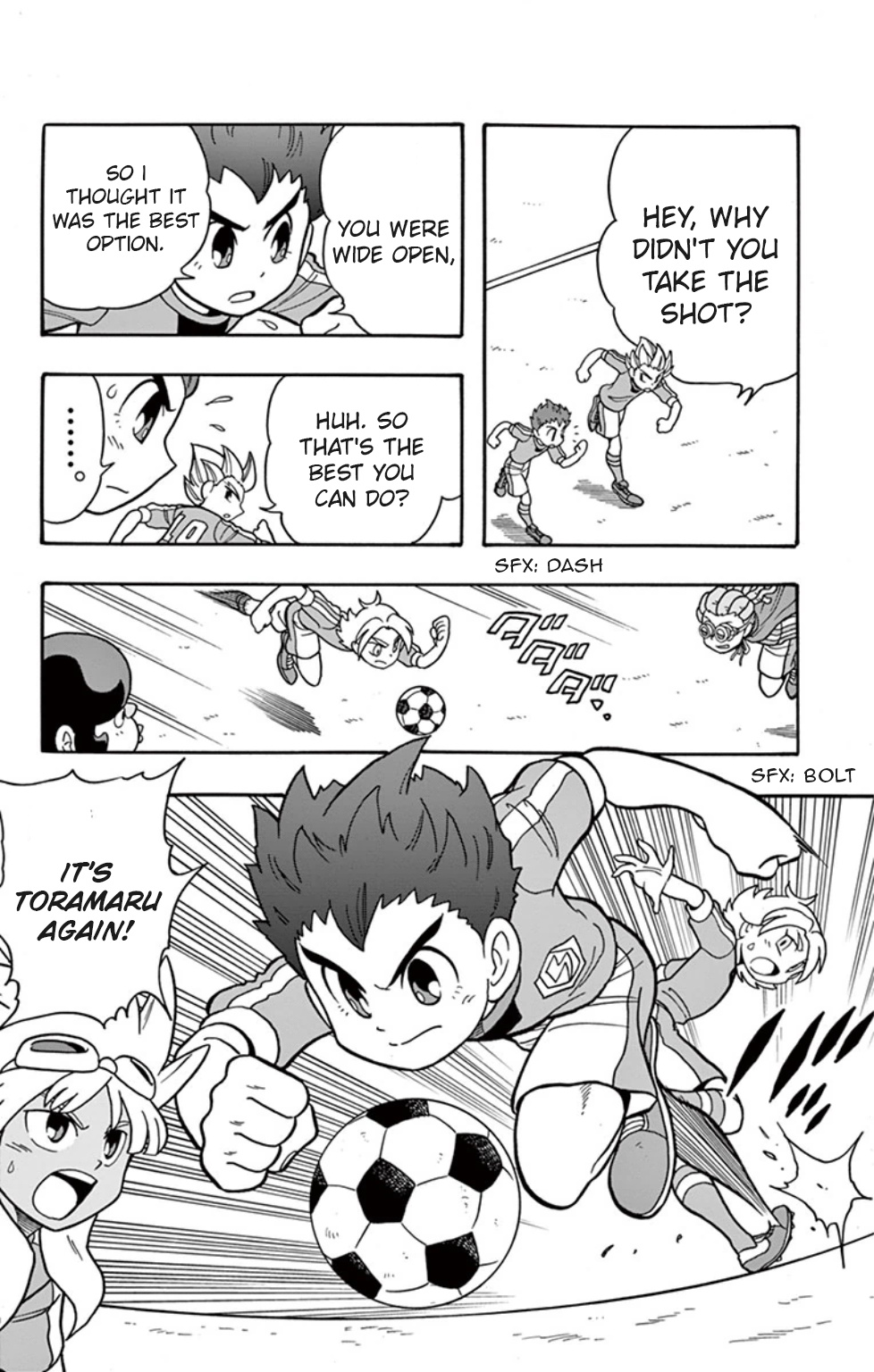 Inazuma Eleven: Baku Gaidenshuu Chapter 4 #6