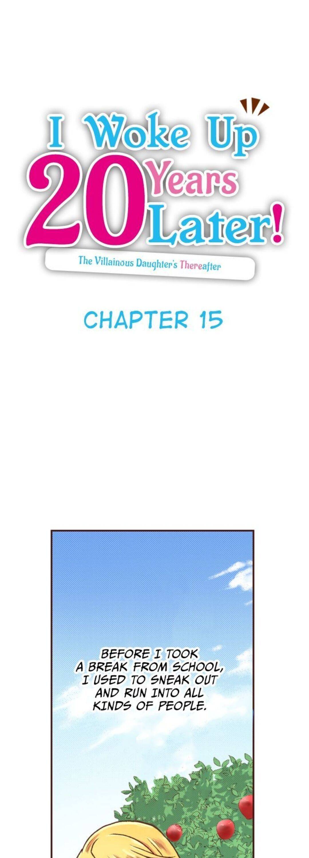 I Woke Up 20 Years Later! Chapter 15 #1