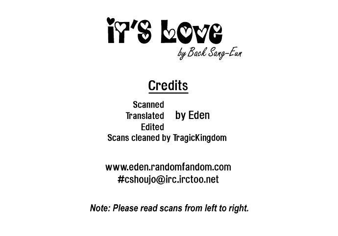 It's Love Chapter 4 #1