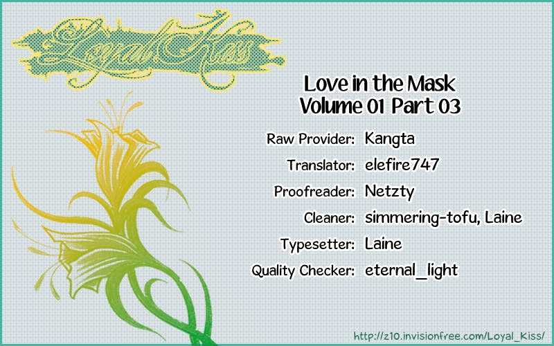Love In The Mask Chapter 1.3 #2