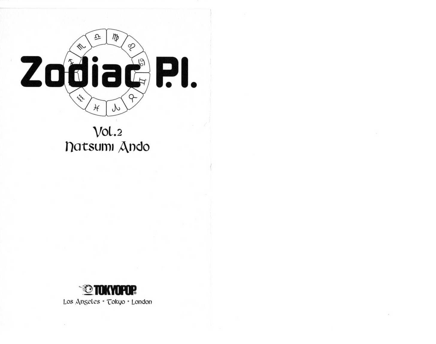 Zodiac P.i. Chapter 2 #1