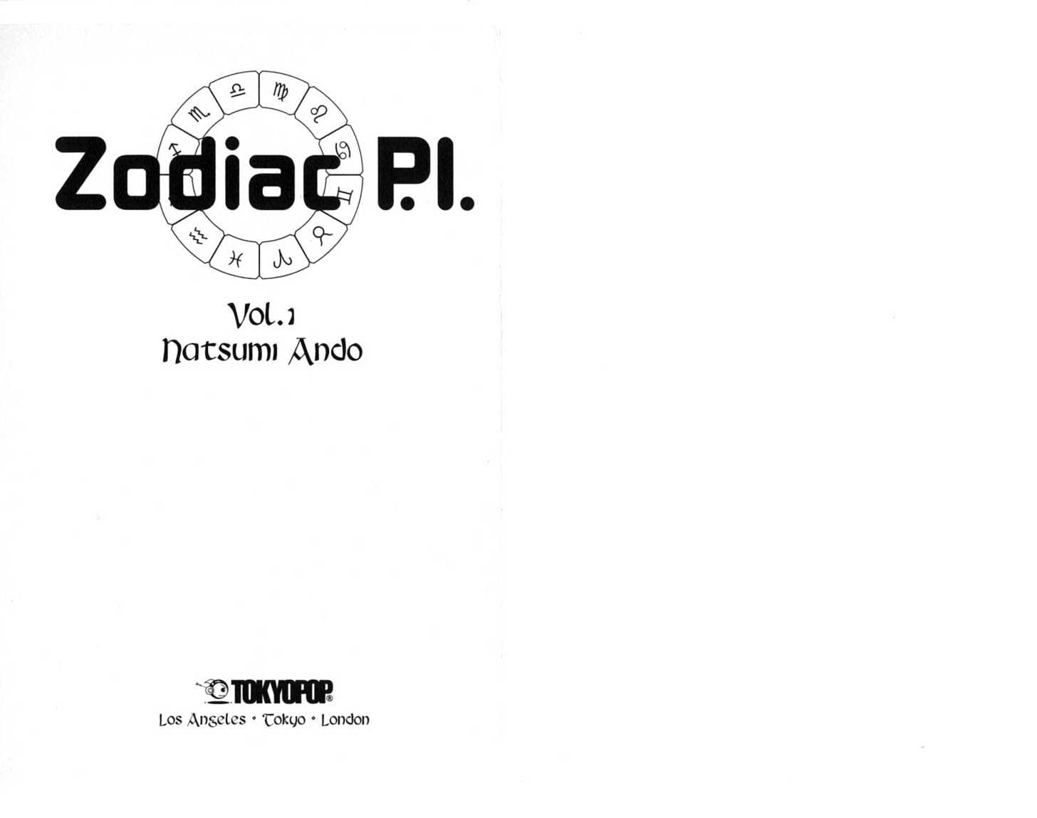 Zodiac P.i. Chapter 1 #1