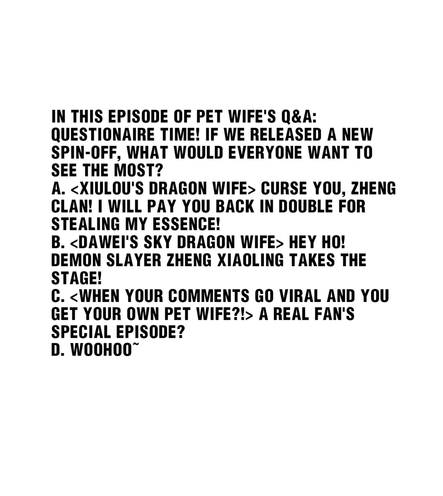 How To Properly Care For Your Pet Wife Chapter 58 #59