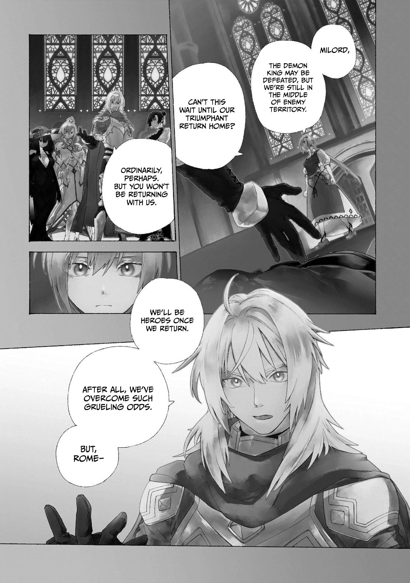 Romelia Senki ~Maou Wo Taoshita Ato Mo Jinrui Yabasou Dakara Guntai Soshiki Shita~ Chapter 1 #8