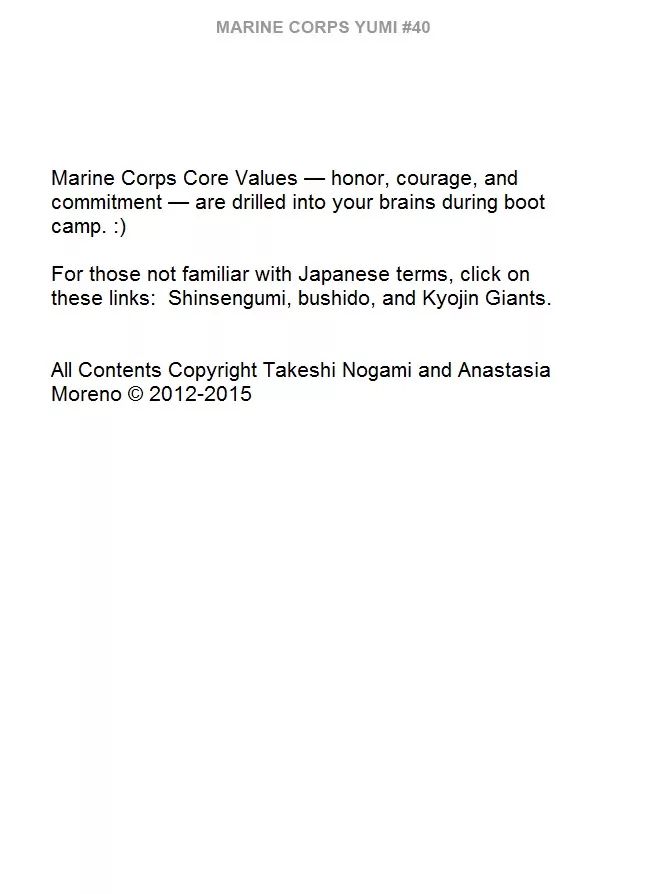 Marine Corps Yumi Chapter 40 #5