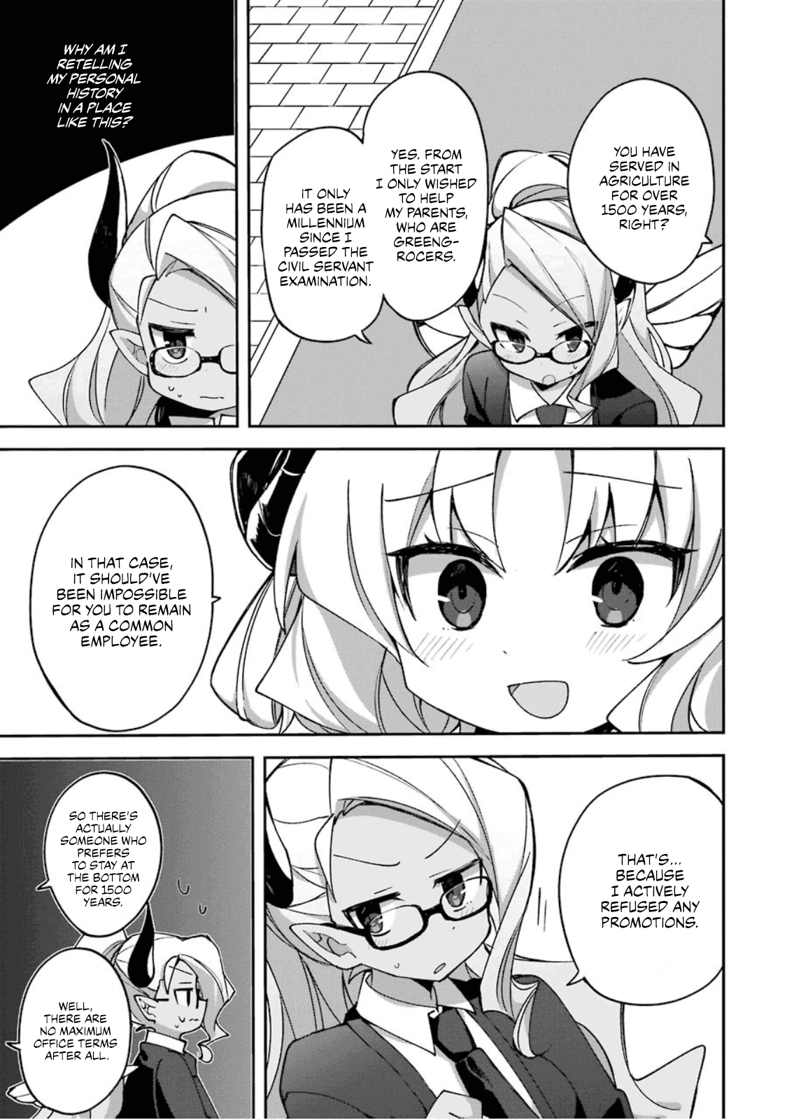 Hira Yakunin Yatte 1500-Nen, Maou No Chikara De Daijin Ni Sa Re Chaimashita Chapter 1 #18