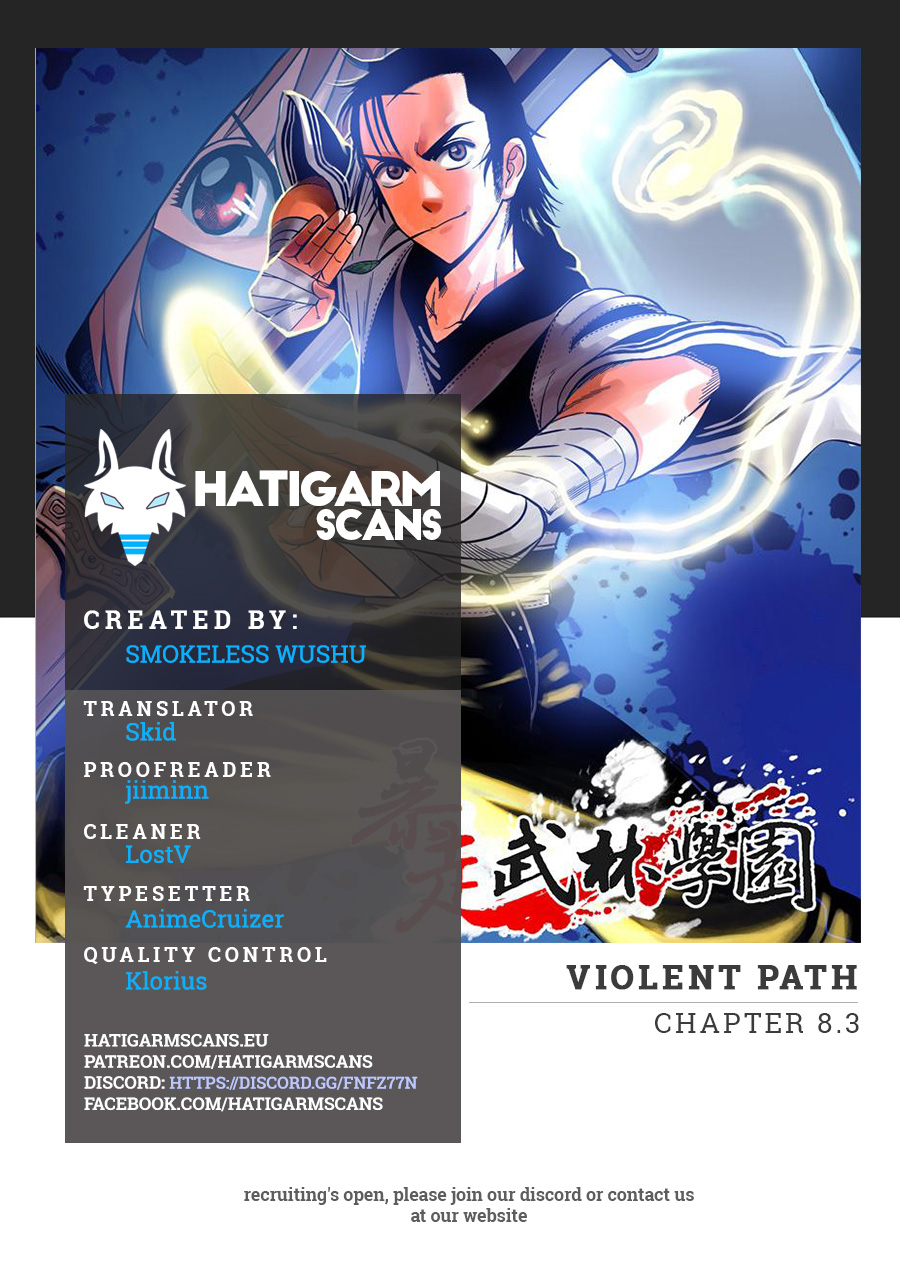 Violent Path Martial Arts School Chapter 8.3 #1