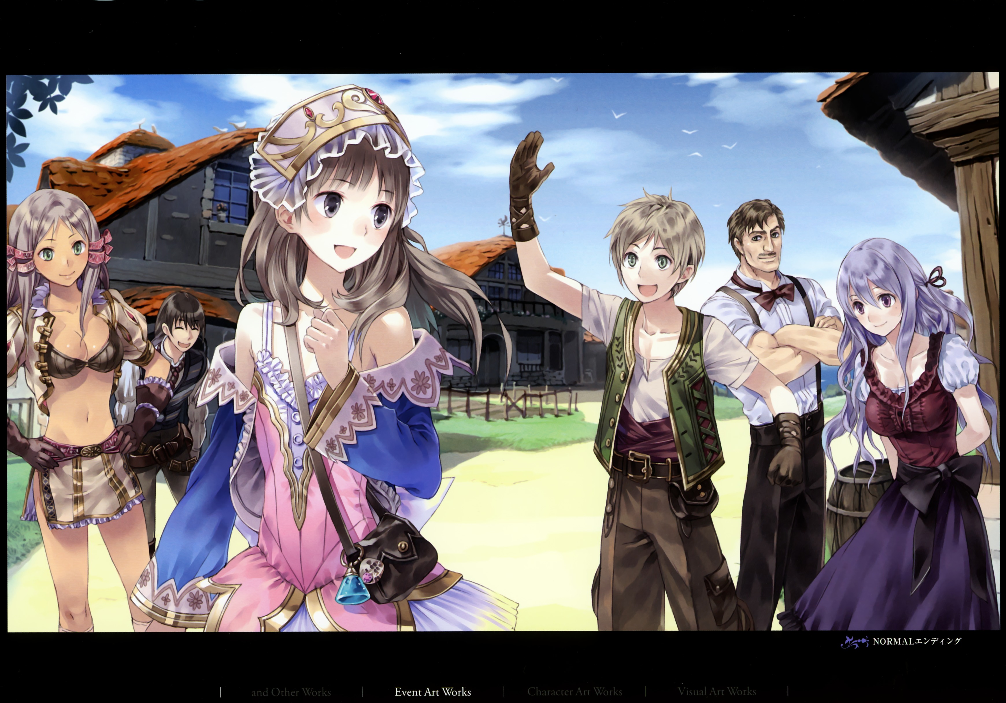 Atelier Rorona And Totori Artbook Chapter 1.4 #31