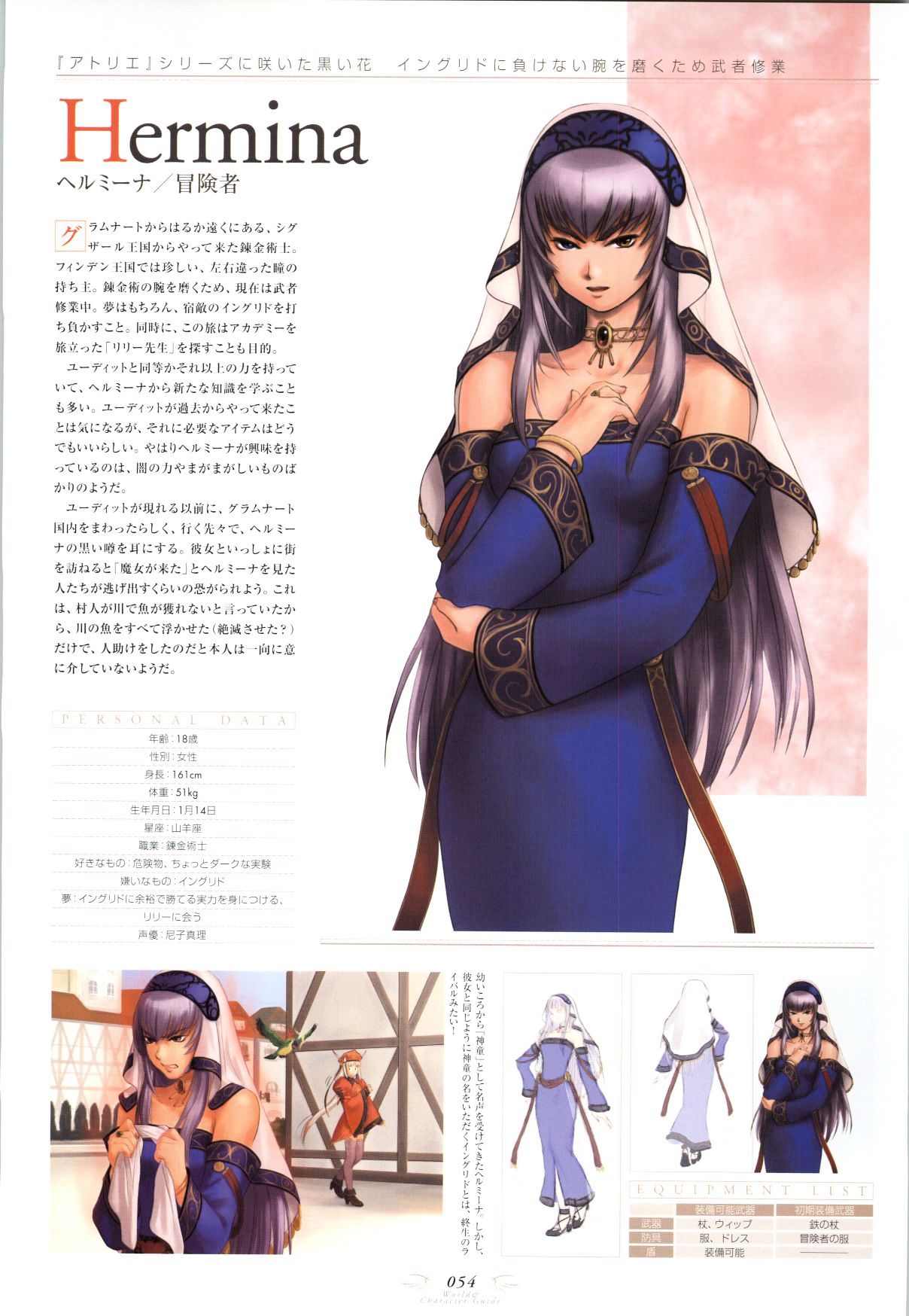 Atelier Judith & Atelier Series Visual Fan Book Chapter 1.1 #50