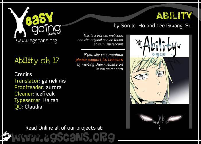 Ability Chapter 17 #1