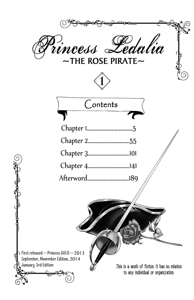 Princess Ledalia: The Pirate Of The Rose Chapter 1 #4