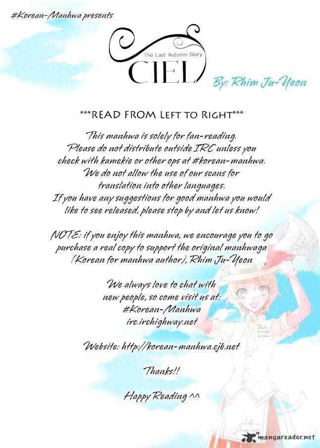 Ciel~The Last Autumn Story~ Chapter 8 #1