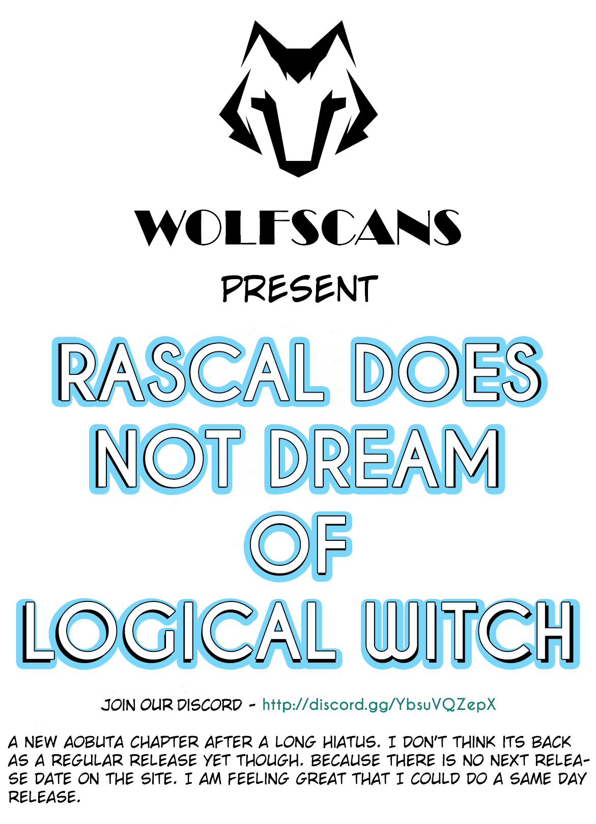 Rascal Does Not Dream Of Logical Witch Chapter 0.9 #22