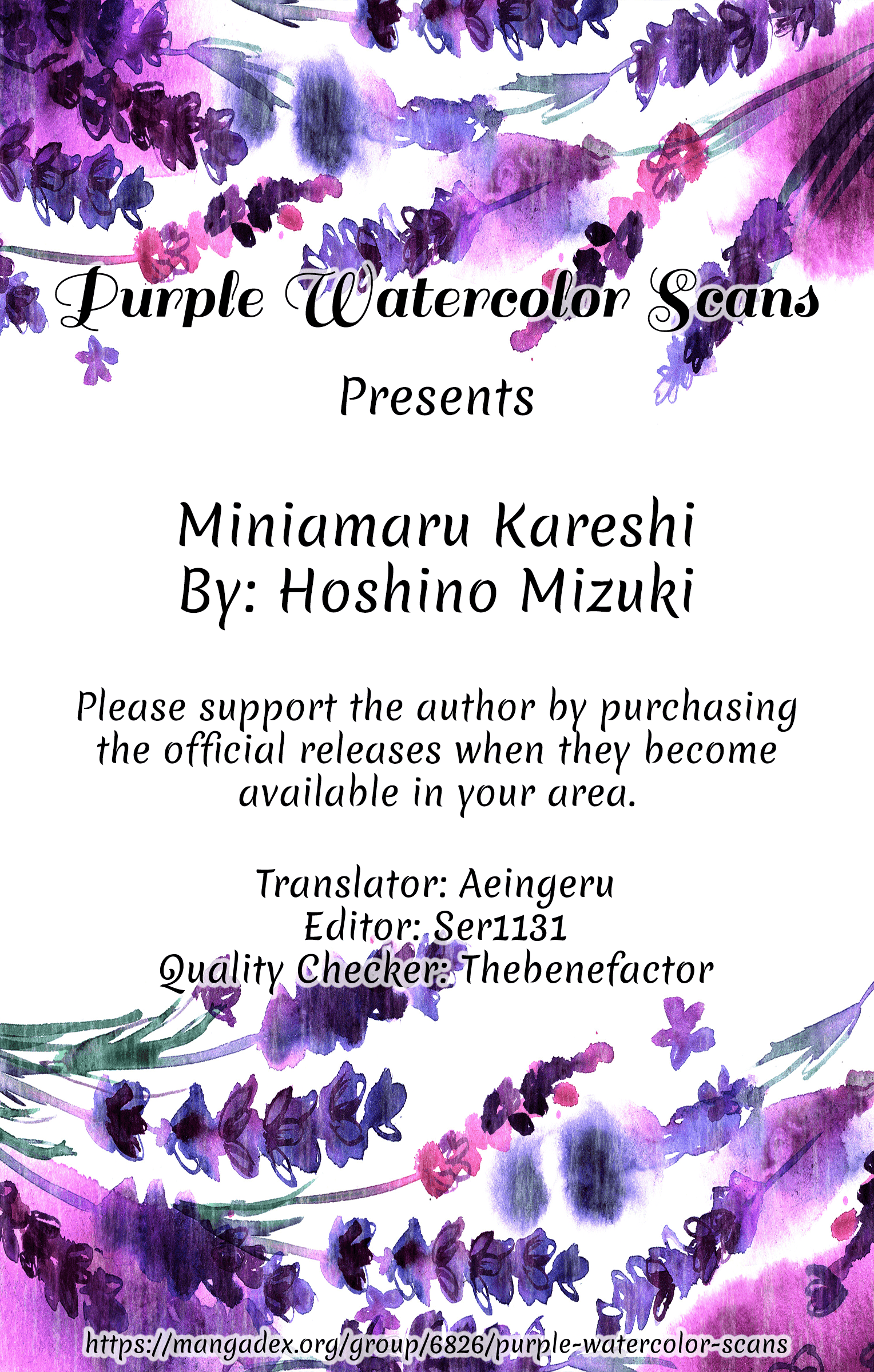 Miniamaru Kareshi Chapter 8 #1