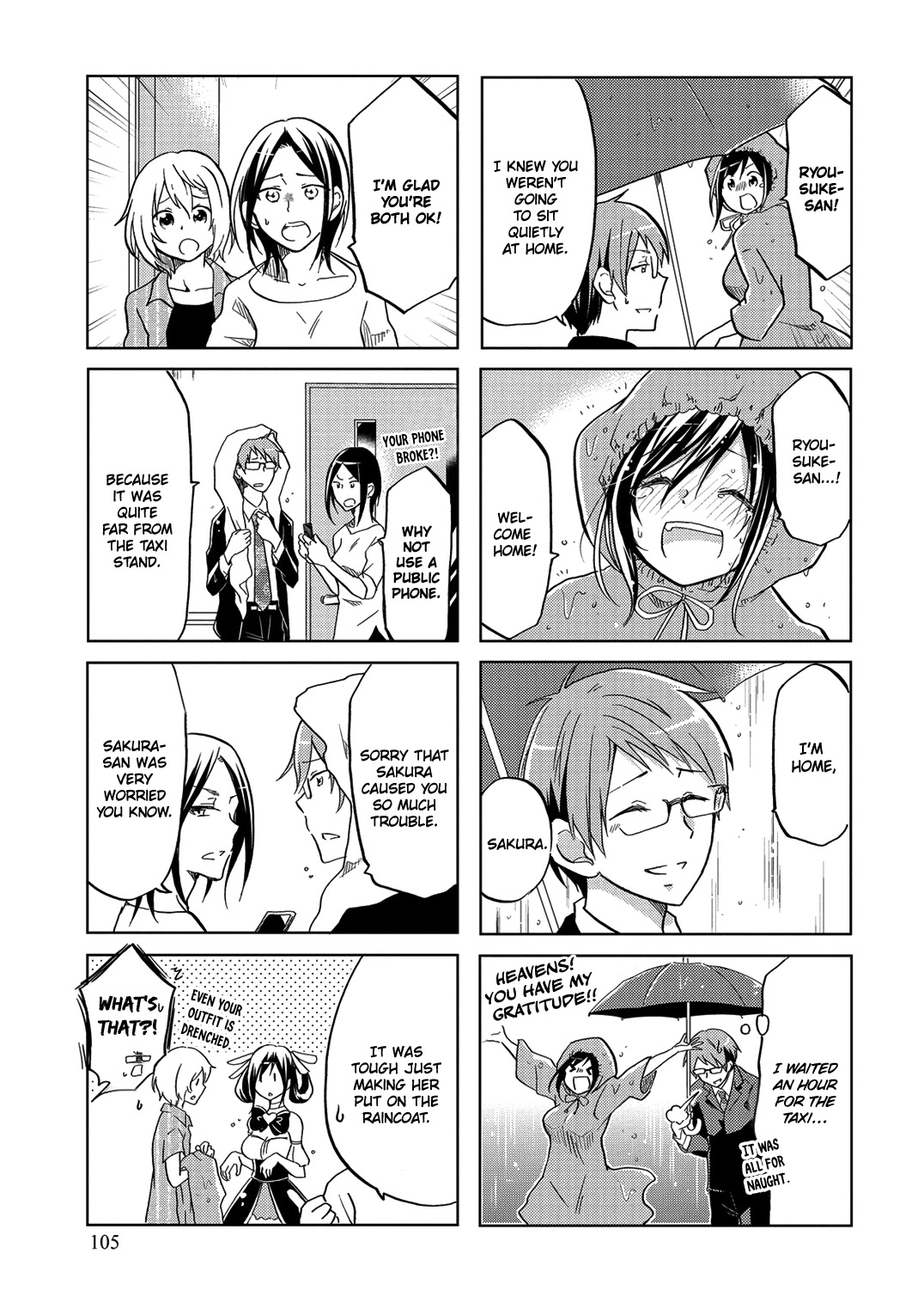 Itoshi No Sakura-San Chapter 35 #8